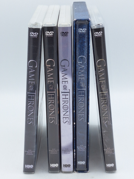 5x Game of Thrones DVD Konvolut Staffel 1-3, 6, 8